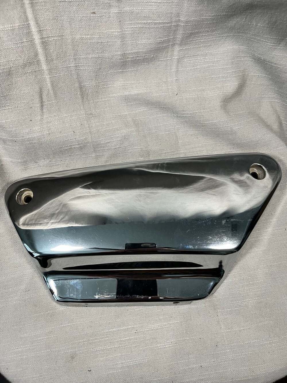 Harley FXR side covers chromed metal OEM FXRT FXRD FXRS FXRP FXLR EPS16655